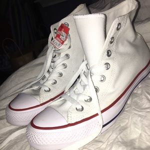 White High Top Converse
